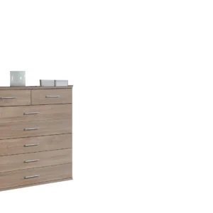Tesoro 5+2 Chest of Drawer oak 90 CM Wide