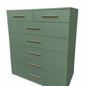 Tesoro Green 5+2 Chest 95 CM Wide