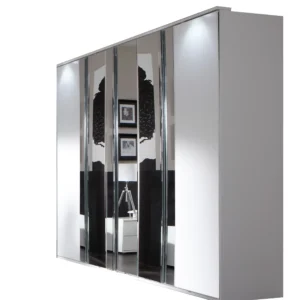 Tesoro 5 Door 3 Mirror White 225 CM Wide