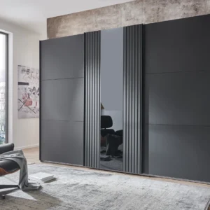 Tesoro Atlanta sliding graphite 300 CM Wide