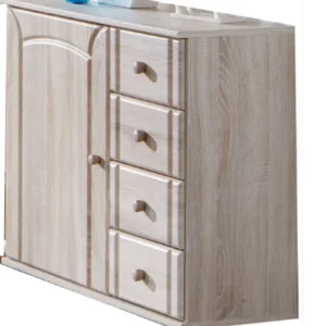 Palma wide chest of drawers with side cupboard 81 CM Wide