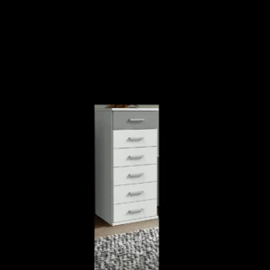 Tesoro White And Grey Narrow chest 45 CM Wide