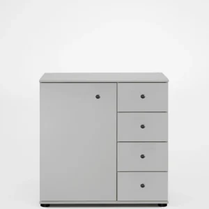 Chalet 985710 - White combi chest 82 CM Wide