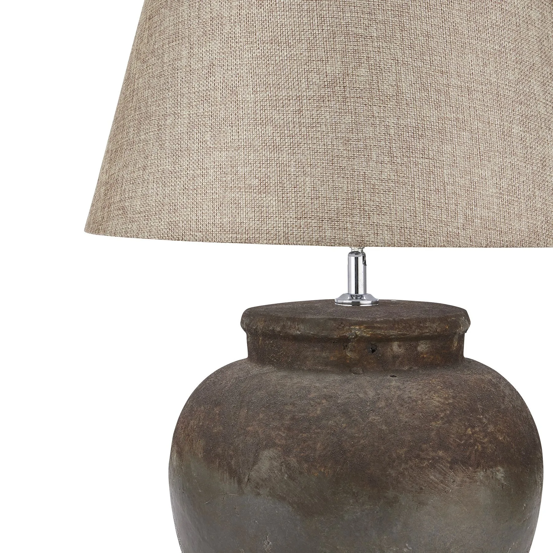 Castello Antique Stone-Inspired Ceramic Table Lamp