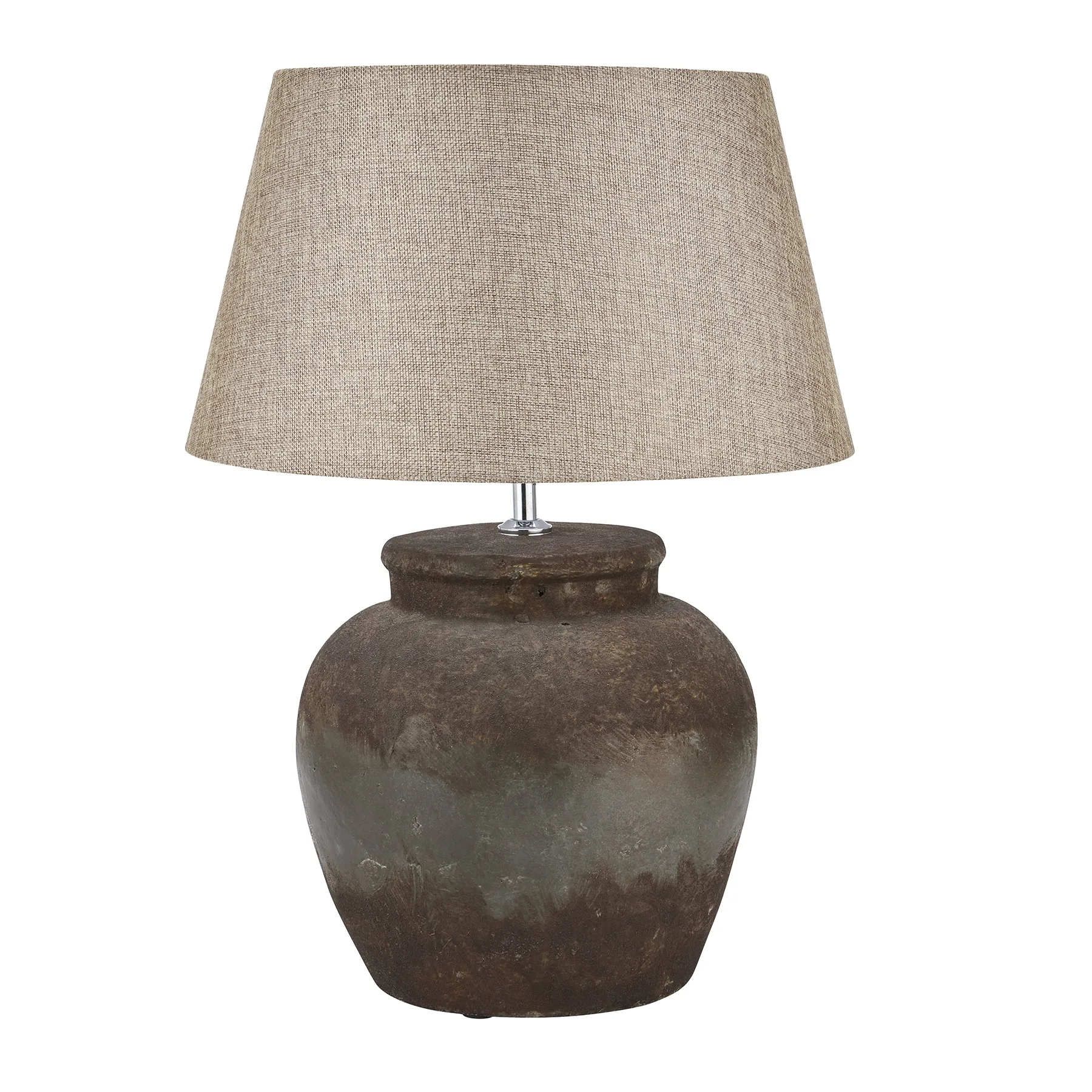 Castello Antique Stone-Inspired Ceramic Table Lamp