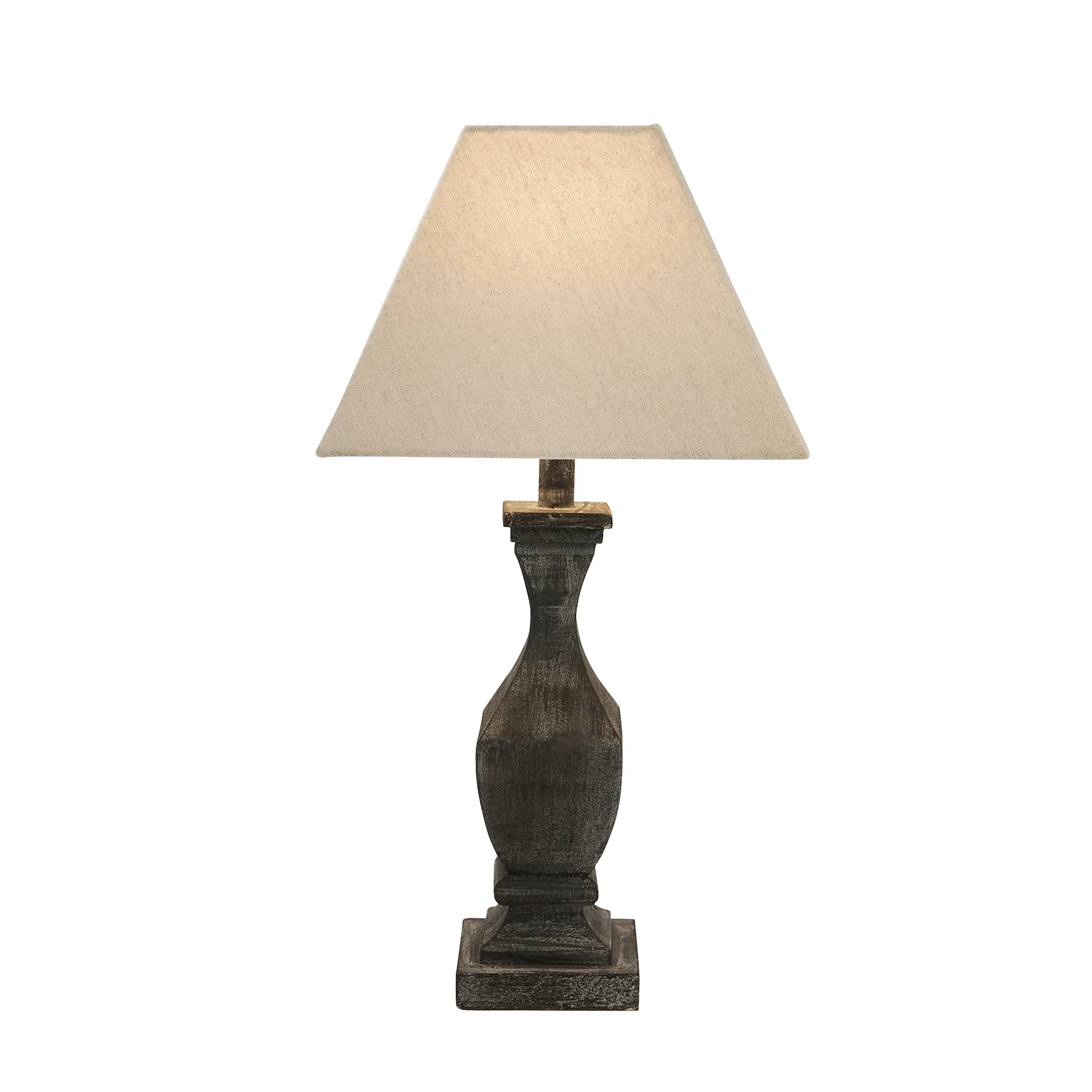 Incia Artisan Fluted Wood Table Lamp – Luxe Designer Lighting