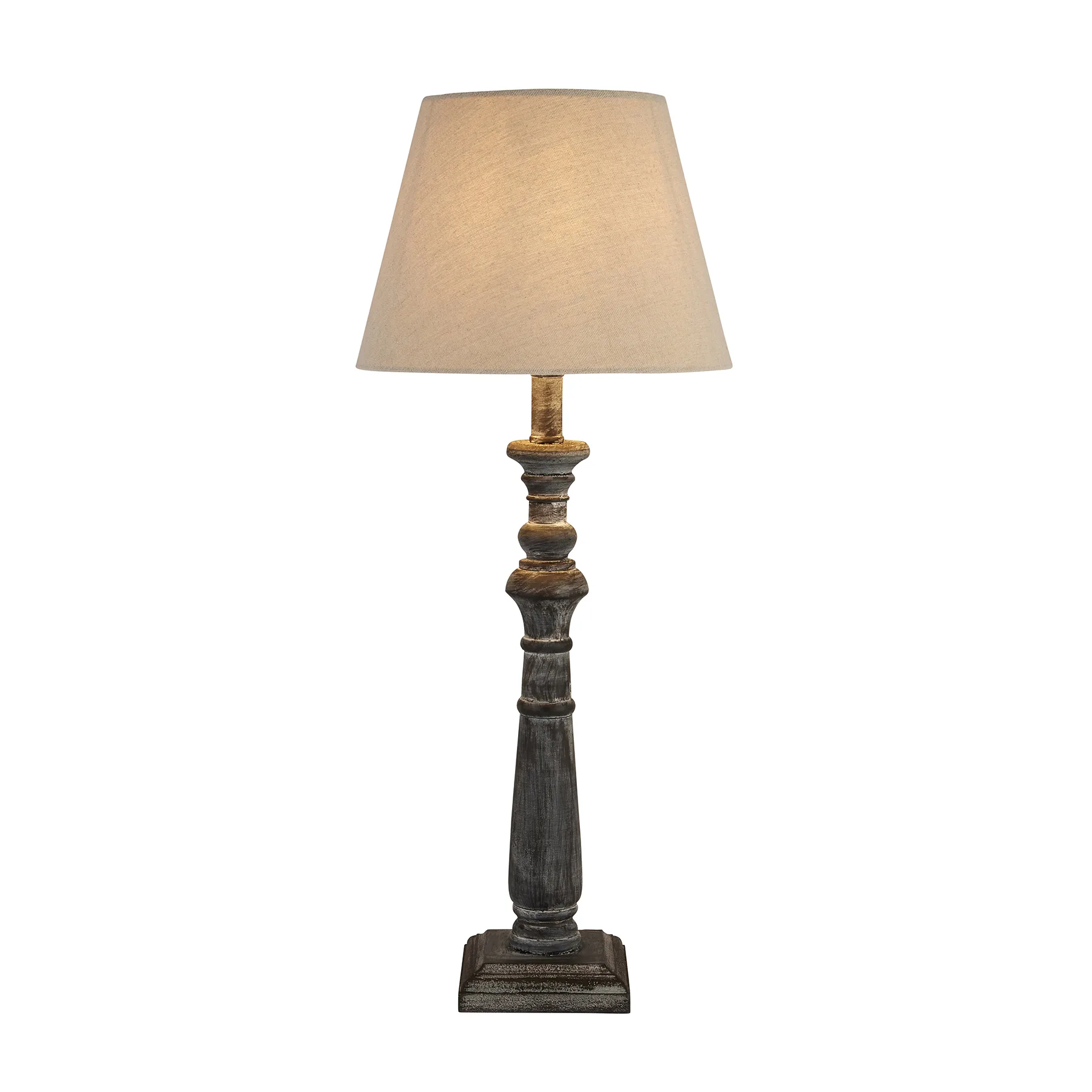 Incia Luxe Column Table Lamp