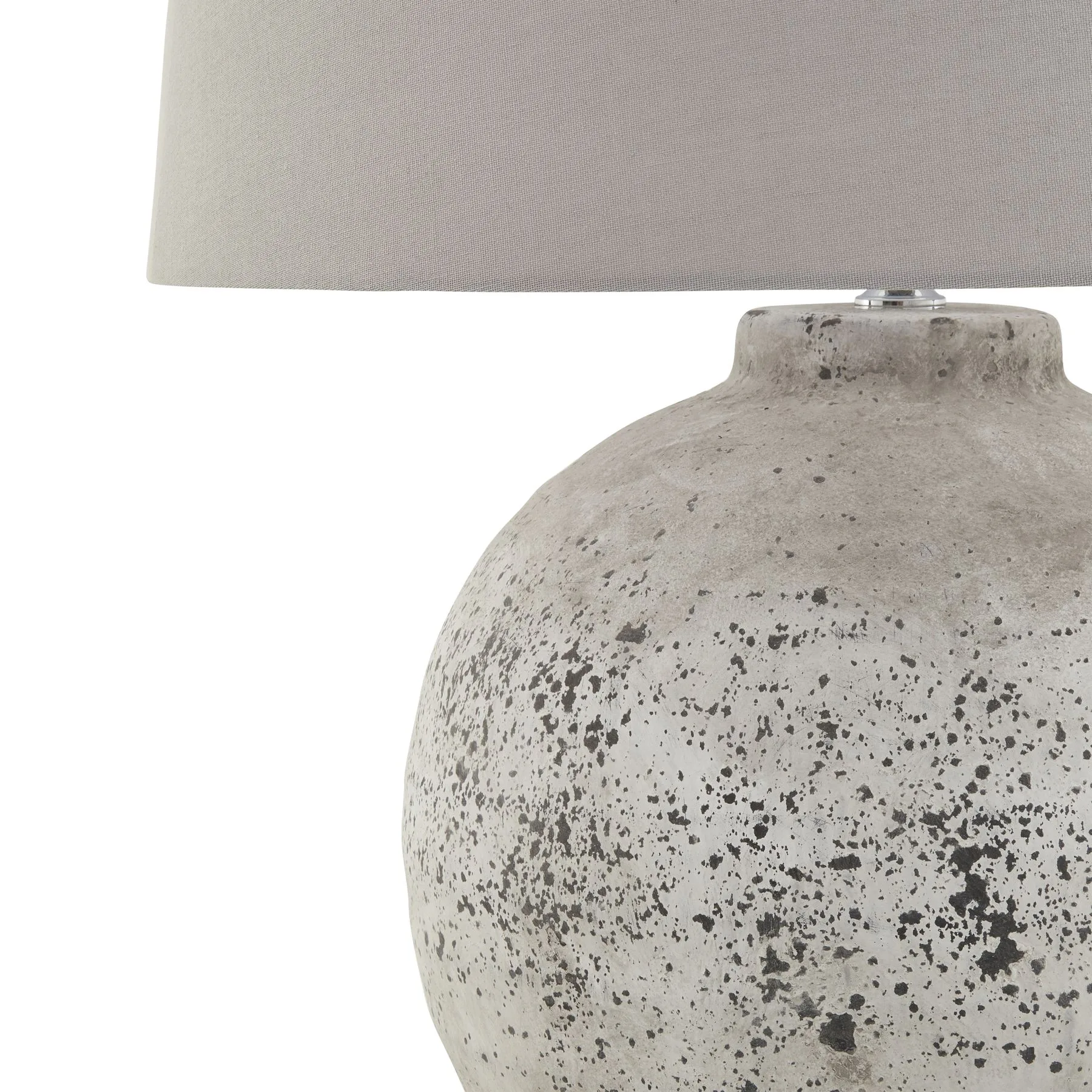 Tiber Grand Artisan Stone Ceramic Table Lamp