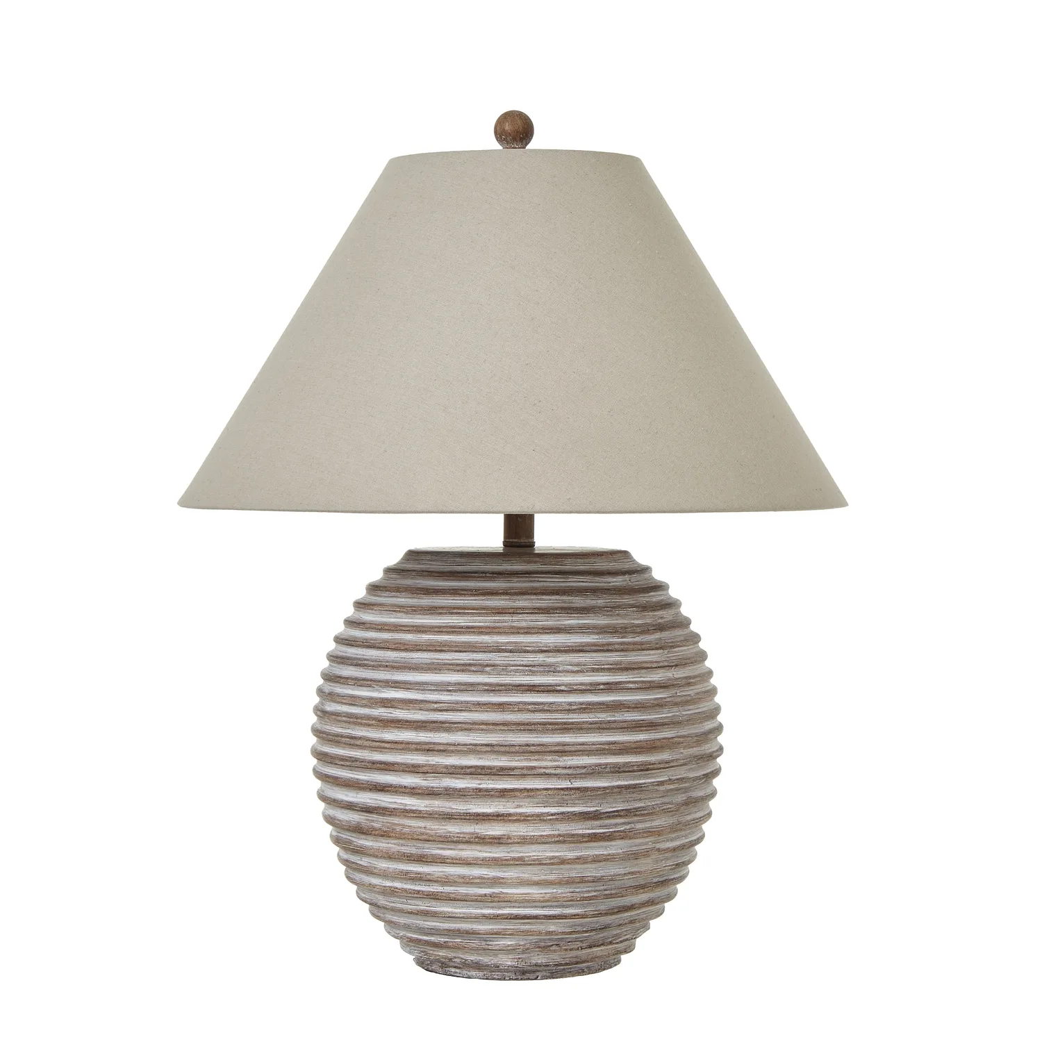 Saturn Elegance Table Lamp with Premium Linen Shade
