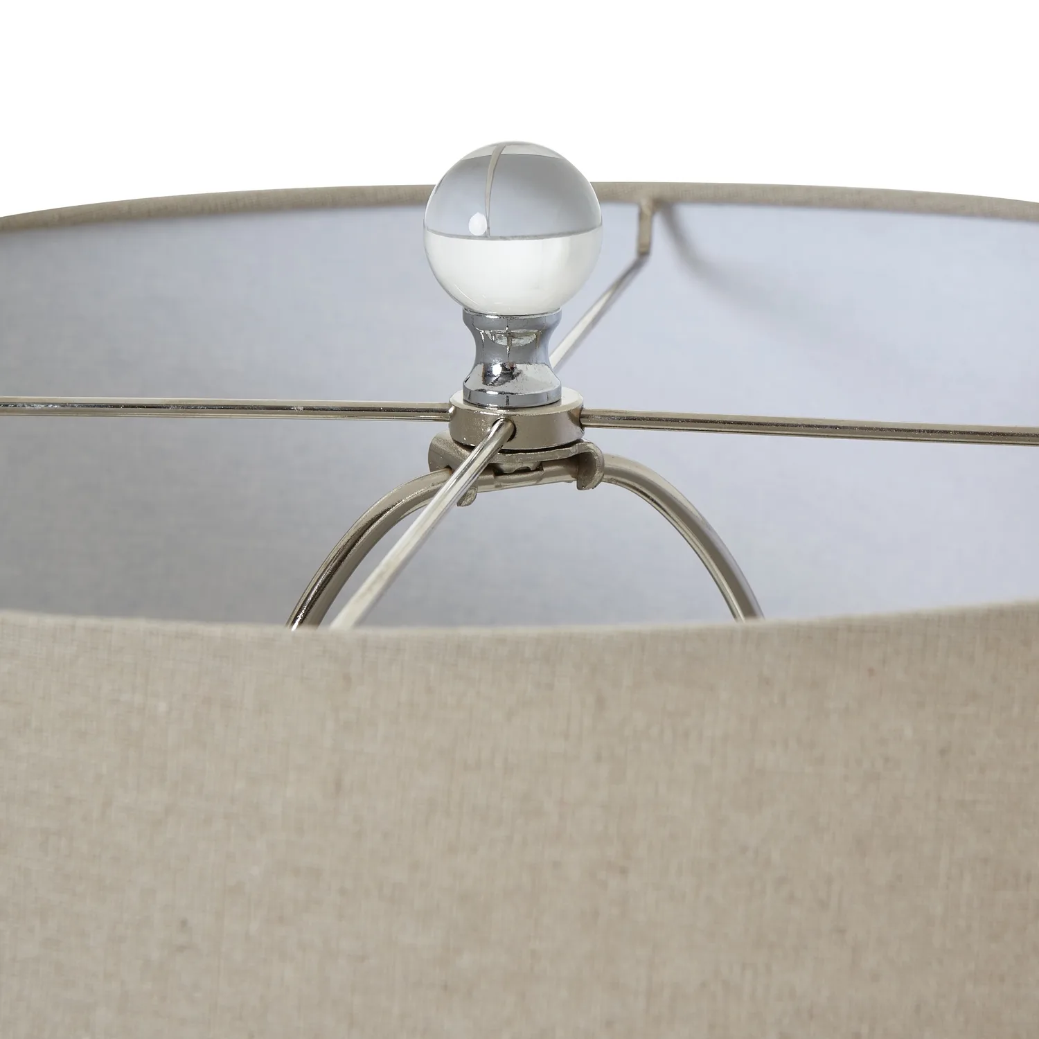 Shadowed Elegance Table Lamp with Premium Linen Shade