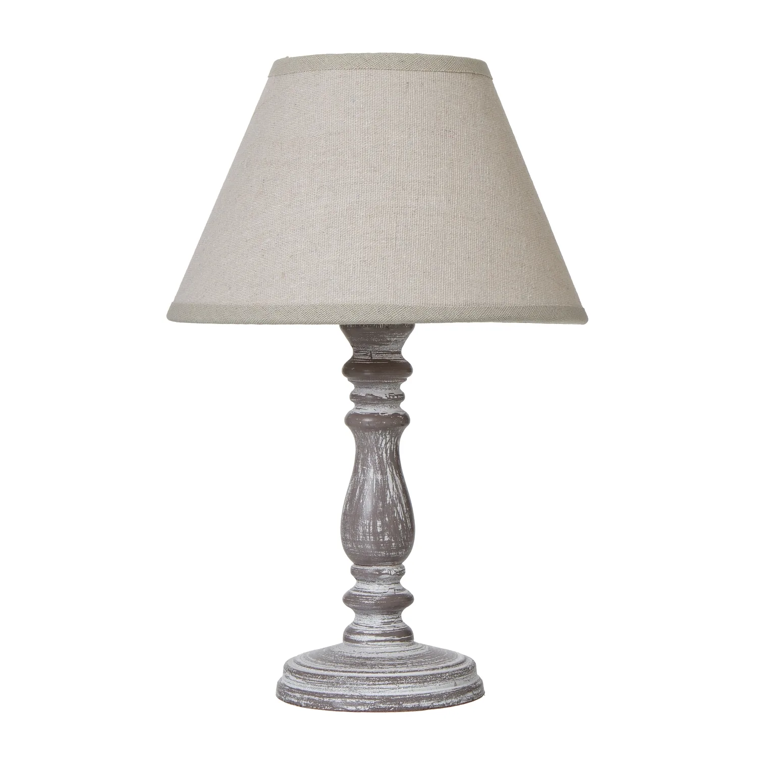 Setia Luxe Column Table Lamp with Premium Linen Shade