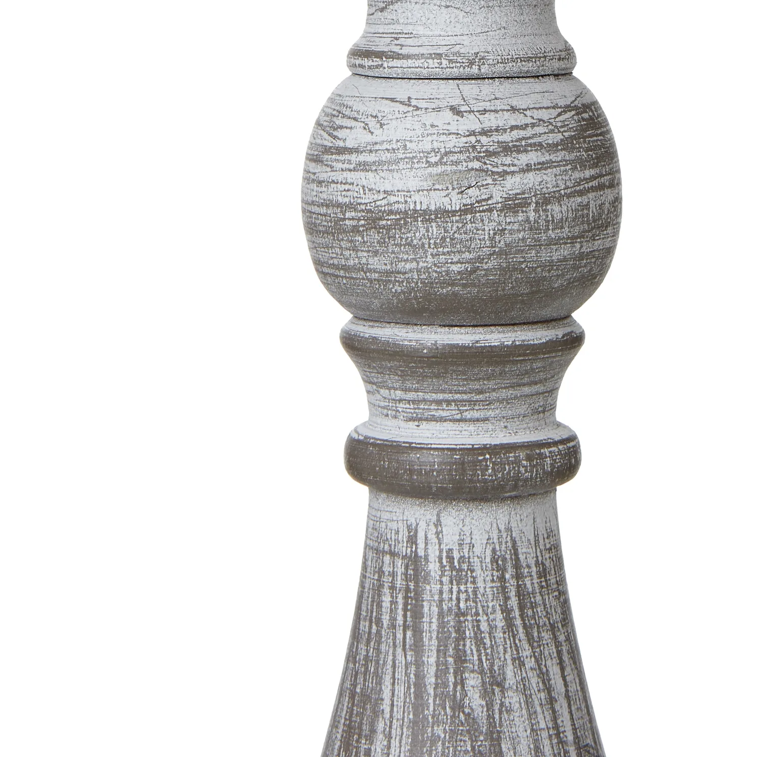 Augusta Artisan Column Table Lamp with Premium Linen Shade