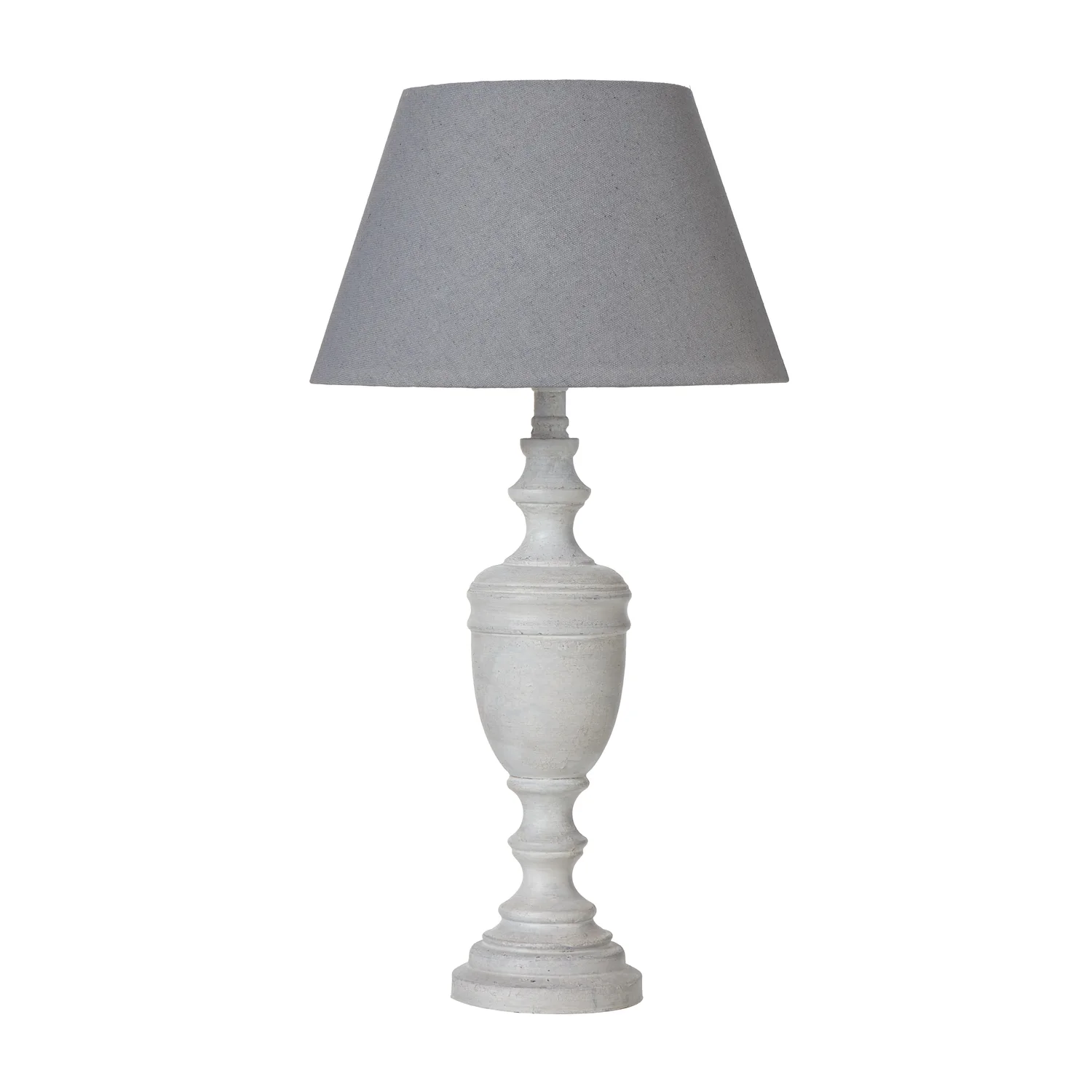 Lentia Artisan Urn Table Lamp with Premium Linen Shade
