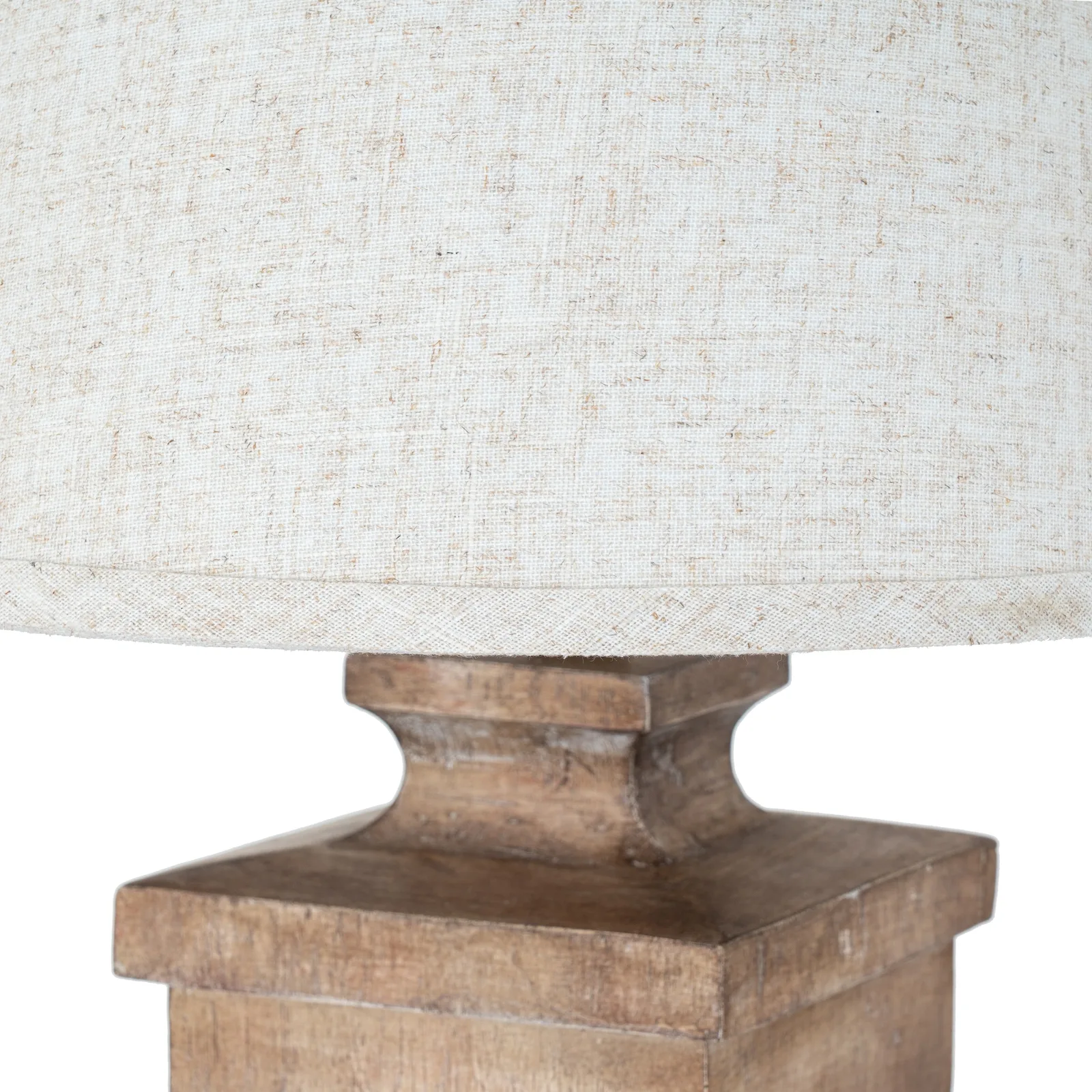 Ravelle Artisan Table Lamp with Hand-Finished Linen Shade - Image 2