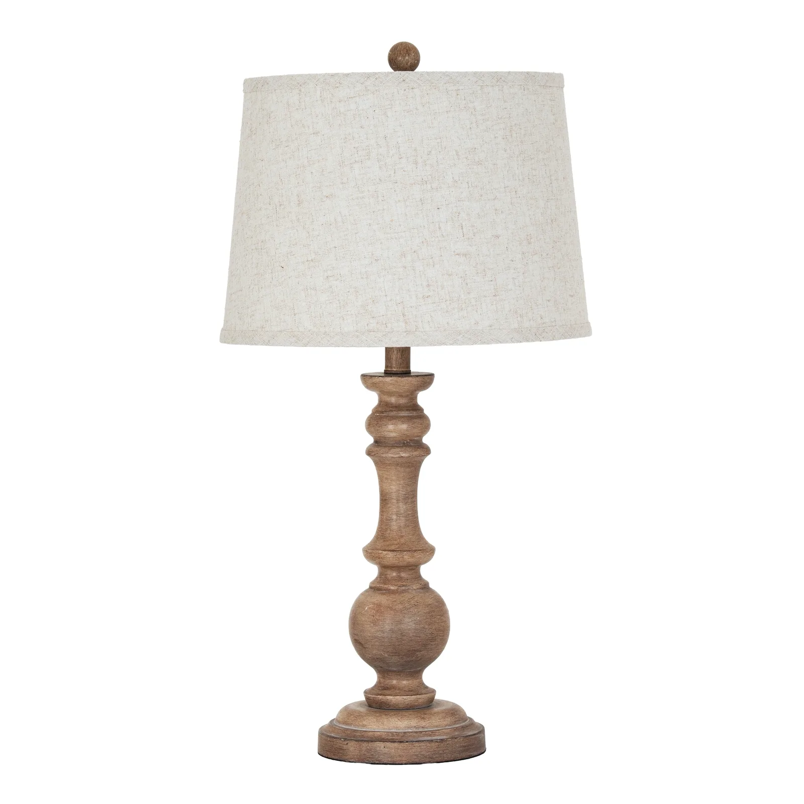 Seraphia Artisan Table Lamp with Hand-Edged Linen Shade