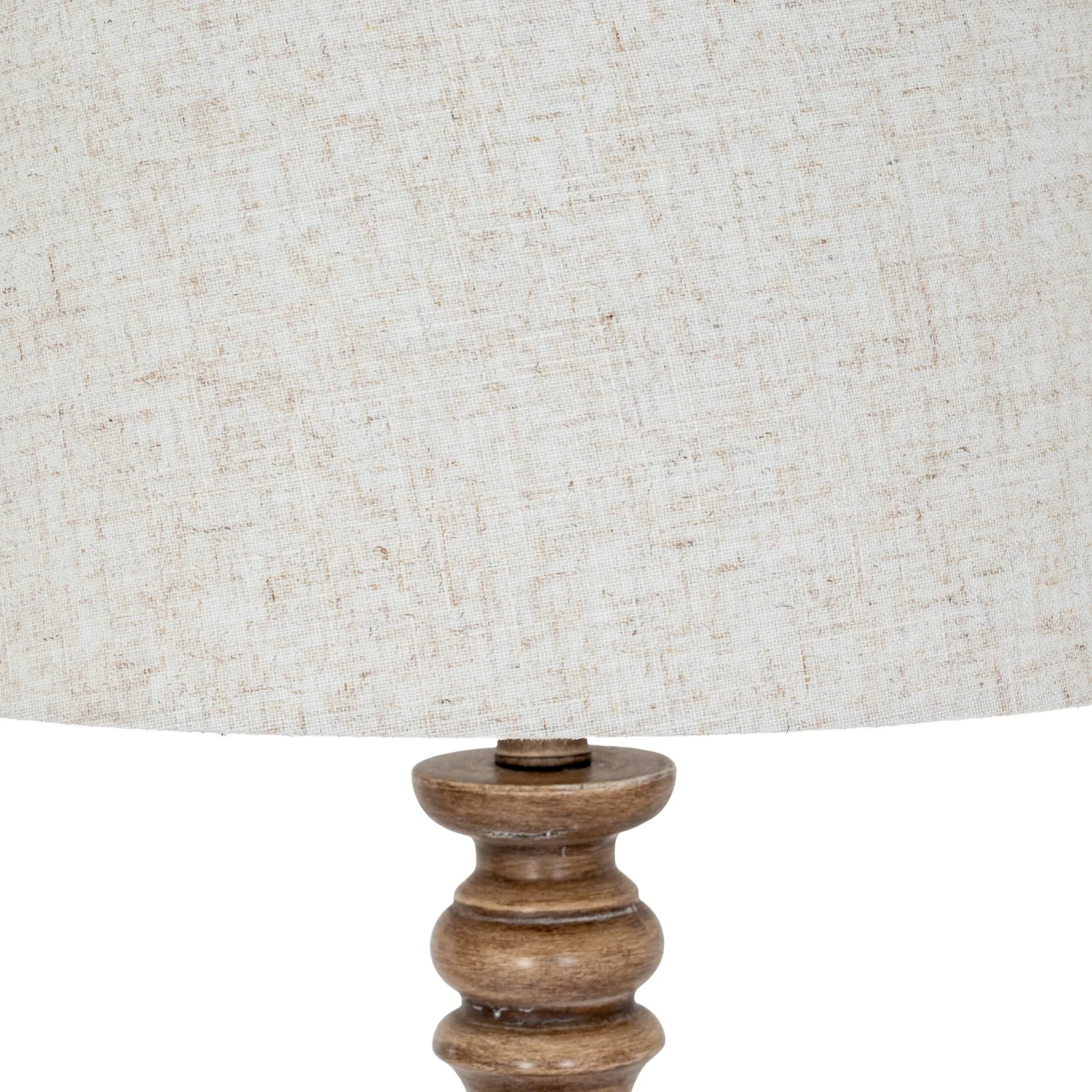 Seraphia Artisan Floor Lamp with Hand-Edged Linen Shade - Image 3