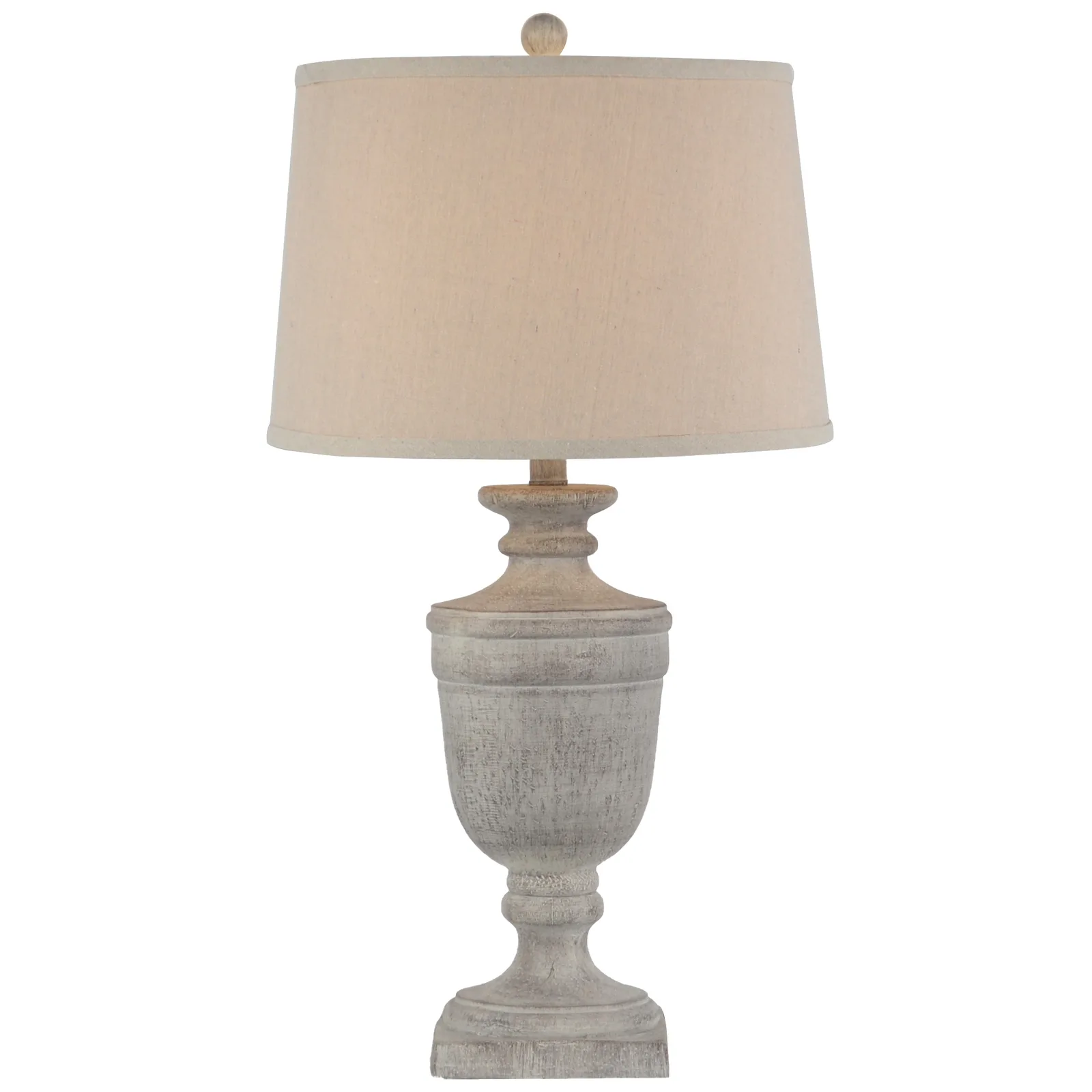Ossia Artisan Table Lamp with Premium Linen Shade