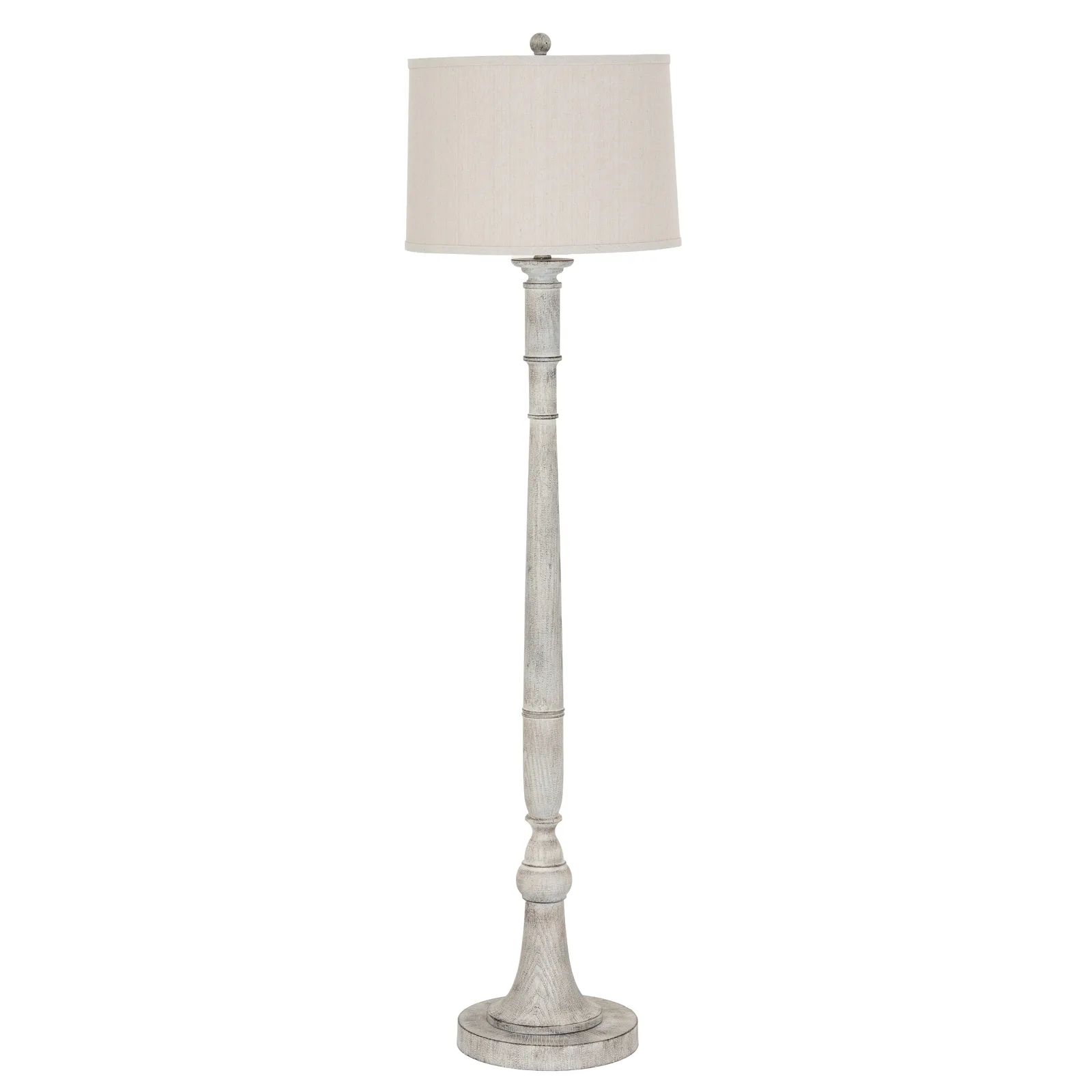 Stella Artisan Floor Lamp with Premium Linen Shade