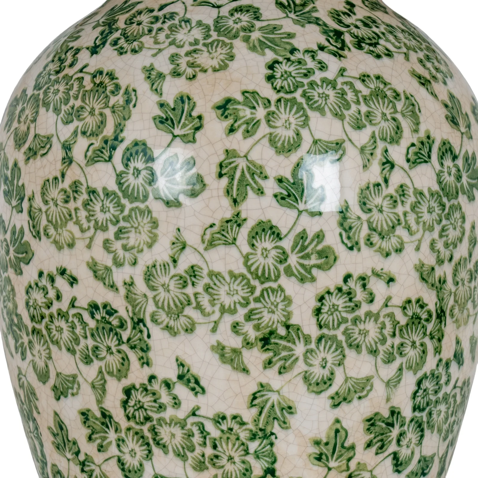 Emerald Clover Porcelain Table Lamp - Image 3